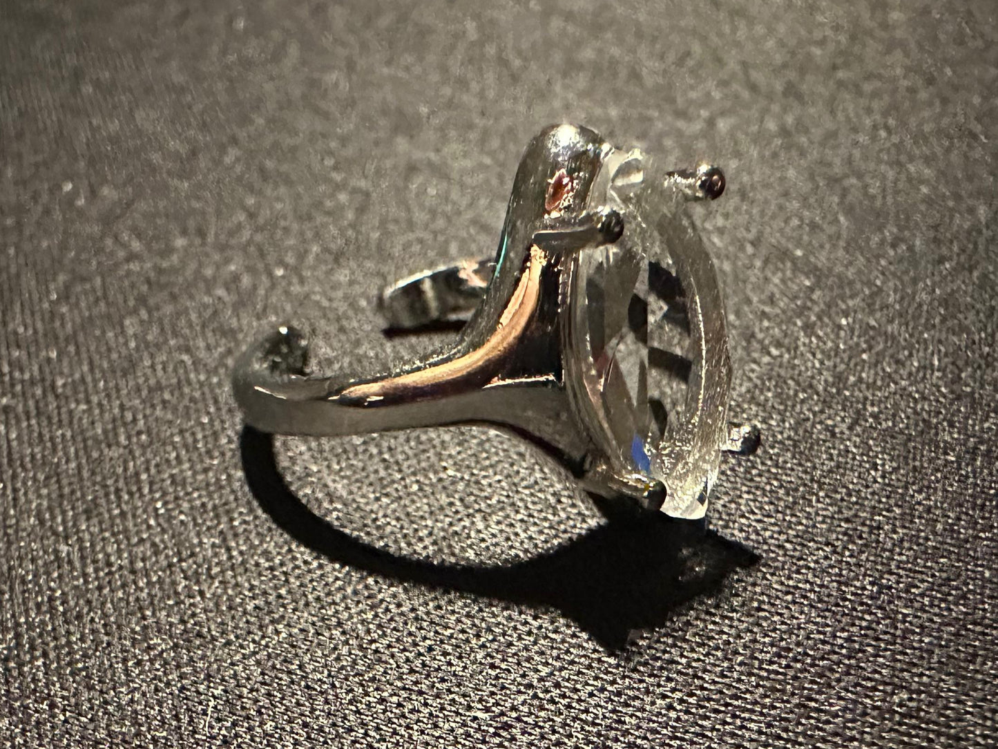 crystal shard ring